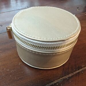 Gold travel jewelry Case